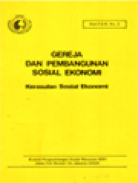 Gereja Dan Pembangunan Sosial Ekonomi: Kerasulan Sosial Ekonomi