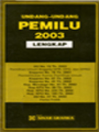 Undang-Undang Pemilu 2003 Lengkap