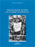 The Bollandist Dossier On St. Albert Of Jerusalem