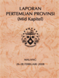 Laporan Pertemuan Provinsi (Mid Kapitel) 2008