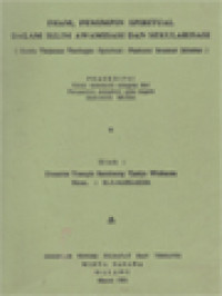 Image of Imam, Pemimpin Spiritual Dalam Iklim Awamisasi Dan Sekularisasi (Suatu Tinjauan Teologis-Spiritual-Pastoral Imamat Jabatan)