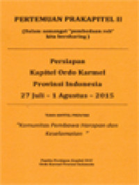 Image of Pertemuan Prakapitel II (Dalam Semangat 