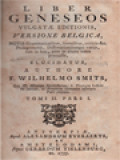 Liber Geneseos Vulgatae Editionis, Versione Belgica II.1