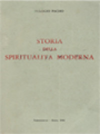 Image of Storia Della Spiritualita Moderna