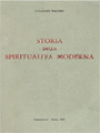 Storia Della Spiritualita Moderna