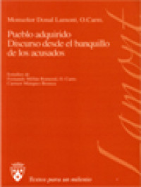 Image of Pueblo Adquirido Discurso Desde El Banquillo De Los Acusados