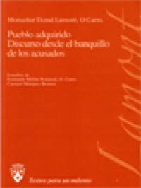 Pueblo Adquirido Discurso Desde El Banquillo De Los Acusados