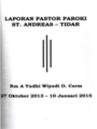 Image of Laporan Pastor Paroki St. Andreas - Tidar