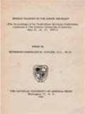 Speech Training In The Minor Seminary: The Proceedings Of The Tenth Minor Seminary Conference, Conducted At The Catholic University Of America, May 15, 16, 17, 1959 / Cornelius M. Cuyler (Edited)