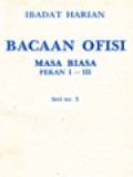 Ibadat Harian: Bacaan Ofisi - Masa Biasa, Pekan I - III