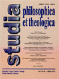 Studia Philosophica Et Theologica: 