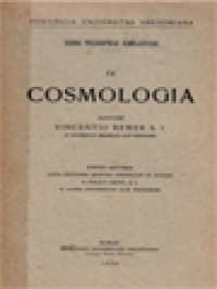 Summa Philosophiae Scholasticae IV: Cosmologia