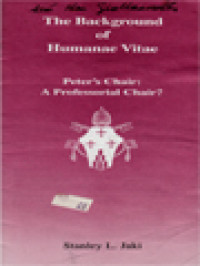 Image of The Background Of Humanae Vitae, Peter's Chair: A Professorial Chair?