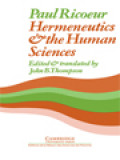 Hermeneutics & The Human Sciences: Essays On Language, Action And Interpretation