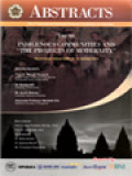 ABSTRACTS - The 4th International Graduate Student Conference On Indonesia: Theme, Indigenous Communities And 