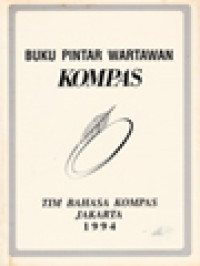 Buku Pintar Wartawan Kompas