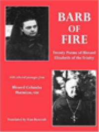 Image of Barb Of Fire: Twenty Poems Of Blessed Elizabeth Of The Trinity