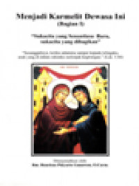 Image of Menjadi Karmelit Dewasa Ini (Bagian I): 