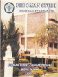 Image of Pedoman Studi Program Strata Satu