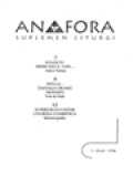 Anafora: Suplemen Liturgi - I. Dua - 1998