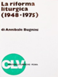 Image of La Riforma Liturgica (1948-1975)