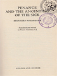 Image of Penance And The Anointing Of The Sick