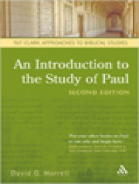 An Introduction To The Study Of Paul