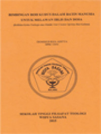 Image of Bimbingan Roh Kudus Dalam Batin Manusia Untuk Melawan Iblis Dan Dosa (Refleksi Kritis-Teologis Atas Madah Veni Creator Spiritus Bait Kelima)