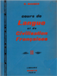 Image of Language Et Civilisation Françaises II: Ouvrage Couronne Par L'Academie Française