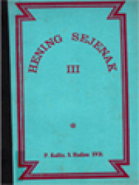 Hening Sejenak III