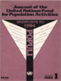 Image of Journal Of The United Nations Fund For Population Activities