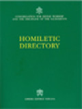 Homiletic Directory: Congregation For Divine Worship And The Discipline Of The Sacraments