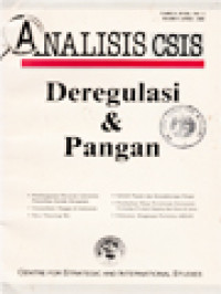 Image of Analisis CSIS: Deregulasi & Pangan