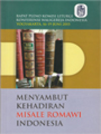 Image of Rapat Pleno Komisi Liturgi Konferensi Waligereja Indonesia 2015: Menyambut Kehadiran Misale Romawi Indonesia