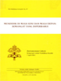 Image of Mendidik Di Masa Kini Dan Masa Depan: Semangat Yang Diperbarui (Instrumen Laboris - Kongregasi Untuk Pendidikan Katolik 7 April 2014)