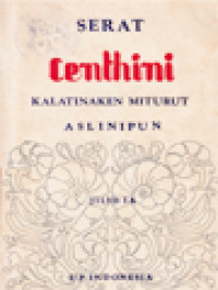 Image of Serat Centhini Kalatinaken Miturut Aslinipun IA