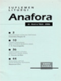 Anafora: Suplemen Liturgi - IX. Dua & Tiga 2006