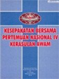 Kesepakatan Bersama Pertemuan Nasional IV Kerasulan Awam