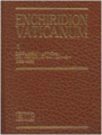 Image of Enchiridion Vaticanum: 1. Documenti Del Concilio Vaticano II 1962-1965