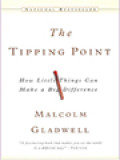 The Tipping Point: How Little Things Can Make A Big Difference