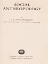 Image of Social Anthropology