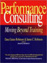 Image of Performance Consulting: Moving Beyond Training