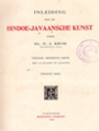 Image of Inleiding Tot De Hindoe-Javaansche Kunst II