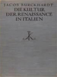 Die Kultur Der Renaissance In Italien