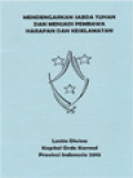 Mendengarkan Sabda Tuhan Dan Menjadi Pembawa Harapan Dan Keselamatan (Lectio Divina Kapitel Ordo Karmel Provinsi Indonesia 2015)