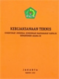 Kebijaksanaan Teknis Direktorat Jenderal Bimbingan Masyarakat Katolik Departemen Agama RI