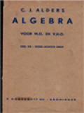 Algebra Voor M.O. En V.H.O. Deel II B