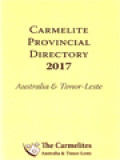 Carmelite Provincial Directory 2017: Australia & Timor-Leste