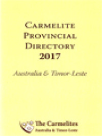 Image of Carmelite Provincial Directory 2017: Australia & Timor-Leste