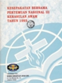 Image of Kesepakatan Bersama Pertemuan Nasional III Kerasulan Awam Tahun 1993